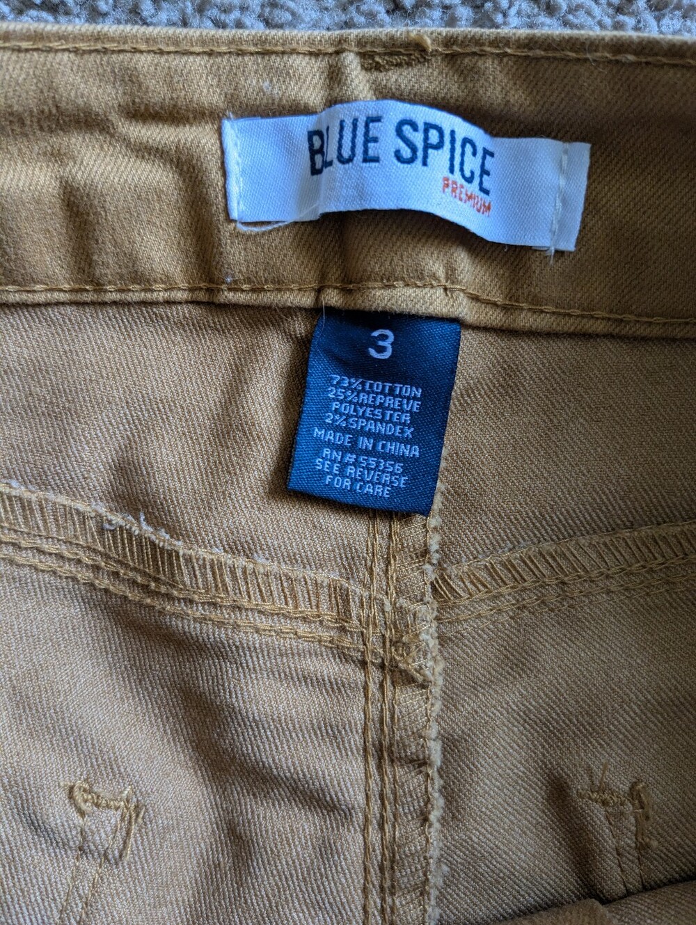 🌻Mustard Yellow Skinny Jeans - Picture 6 of 7